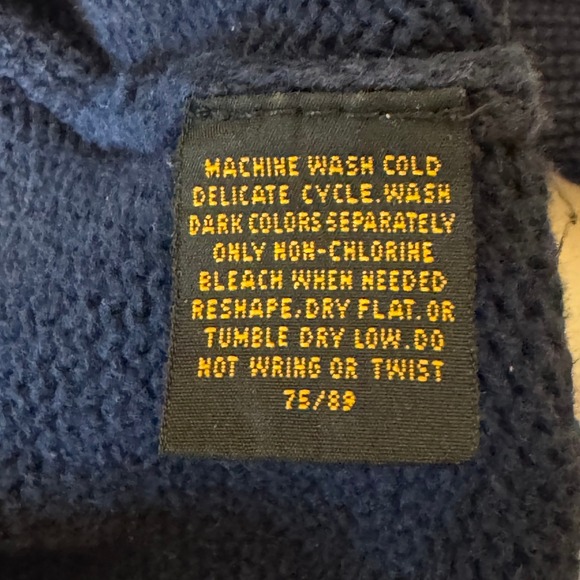 Vintage‎ Eddie Bauer Cotton Crew Neck Sweater Size L Classic Preppy Casual Knit - Picture 7 of 9